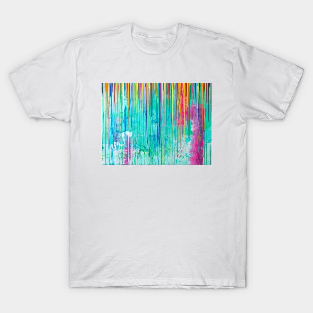 Rainbow Tears T-Shirt by JJ Barrows 